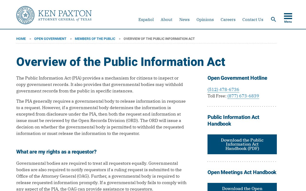 Madison County warrant search access, Texas Public Information Act overview