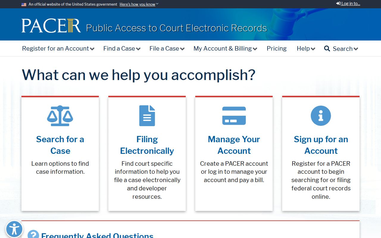 Madison County arrest warrant reference, federal PACER docket access